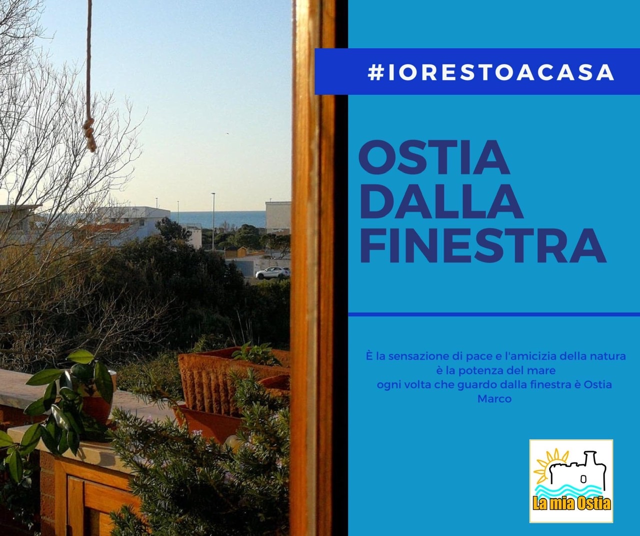 Ostia dalla finestra: mese di marzo